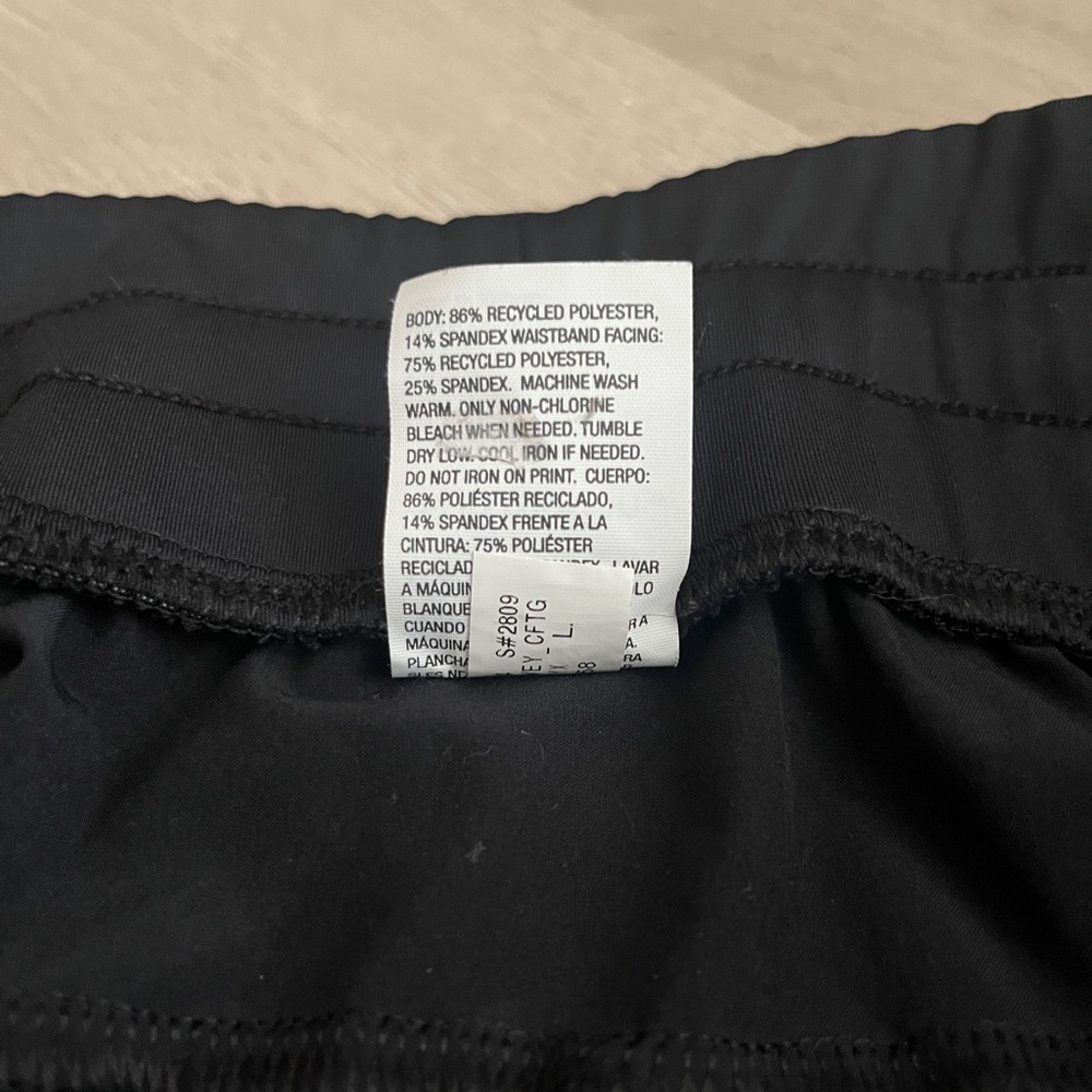 Lightweight, Black Drawstring Pants - Picture 5 of 5